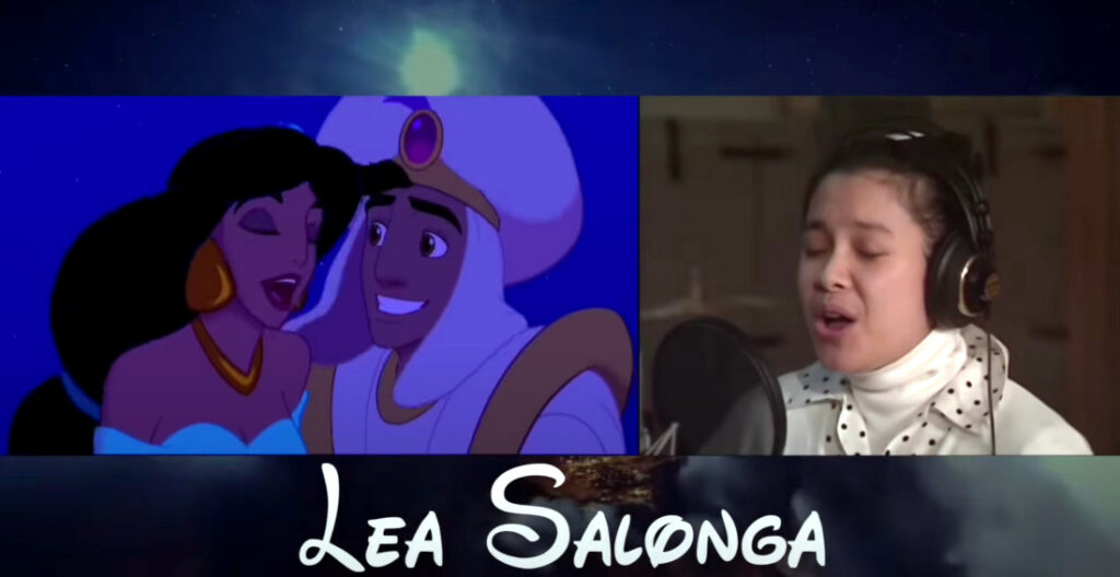 Disney Princess Voice Actors Singing Their Parts Beside The Movie Scenes