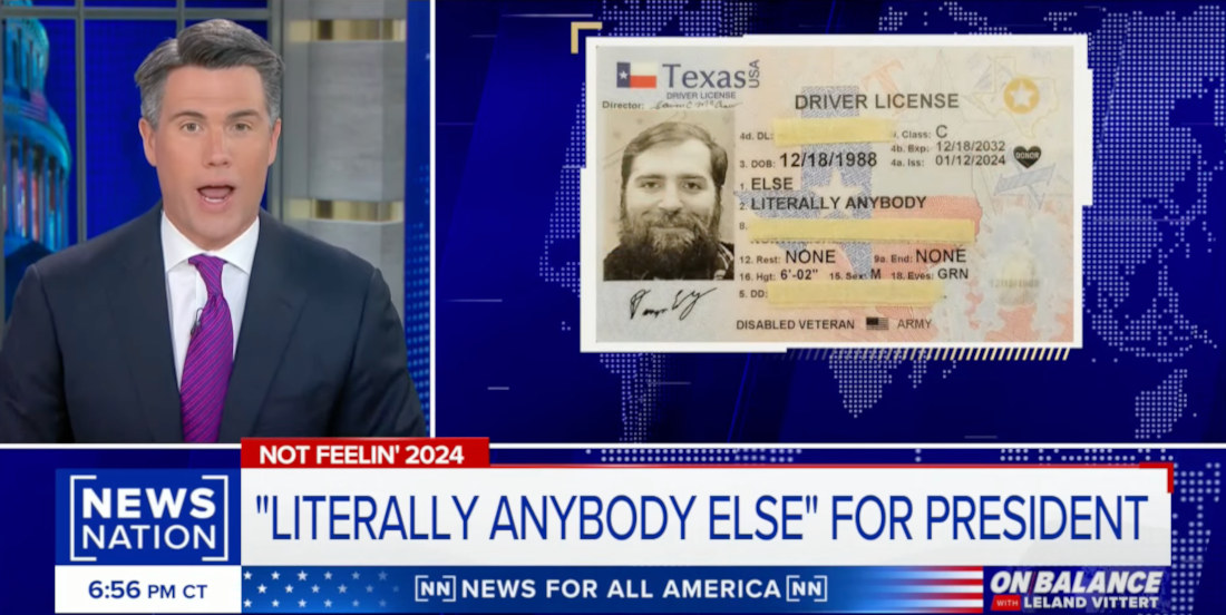Man Legally Changes Name To ‘Literally Anybody Else’, Is Running For President