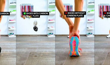 Visualizing The Energy Return Of A Carbon Plate Running Shoe Vs. Regular Shoe