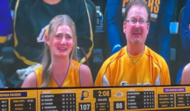 Pacers Use Filter To Make Lakers Fans Cry On Jumbotron During Defeat