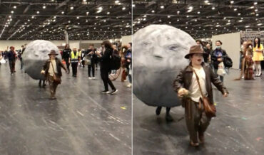 Indiana Jones Boulder Chase Cosplay
