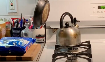 Mouse Sneaks Out Of Hiding Spot In Stove To Steal An OREO