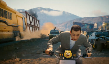 Pee-wee Herman In Cyberpunk 2077