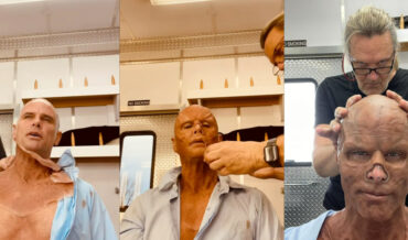 Timelapse Of Walton Goggins Having His Ghoul Face Applied For Fallout