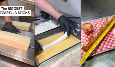 Making The World’s Largest On-The-Menu Mozzarella Sticks