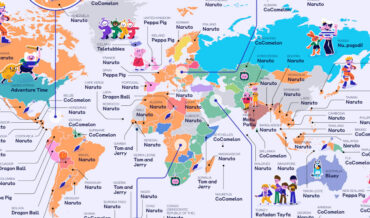 The Most Popular Kid’s Cartoon In Every Country