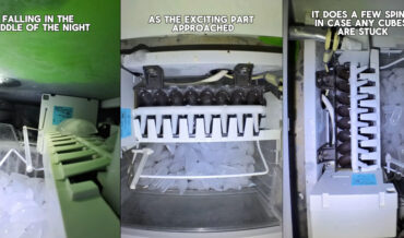 Man Puts Camera In Ice Maker To See Why They Make So Much Noise