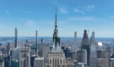 Giant Dragon Roosts Atop Empire State Building To Promote House Of Dragons