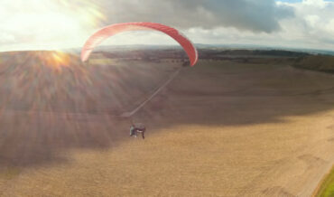 Musician Performs His Appropriately Titled ‘Fly’ On Paragliding Piano