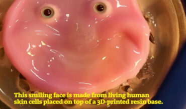 Terrifying Robot Face Covered With Living Skin Cells: What The Actual F