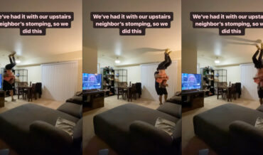 Passive-Aggressive Apartment Ceiling Stomping