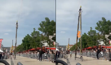 The World’s Tallest Bicycle Is 25-Feet Tall