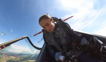 Aerobatic Pilot’s Cockpit Canopy Opens And Shatters Mid-Flight