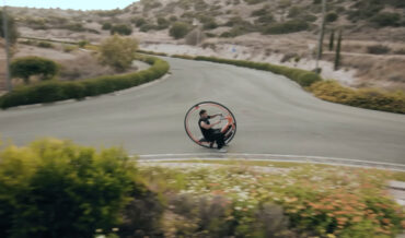 Building And Riding A Giant Monowheel Electric Cycle
