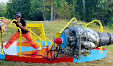 Merry-Go-Round With A Jet Engine Attached
