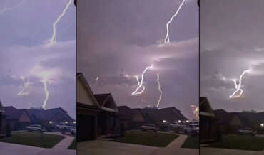 Zeus Makes His Own Contribution To Fireworks Show