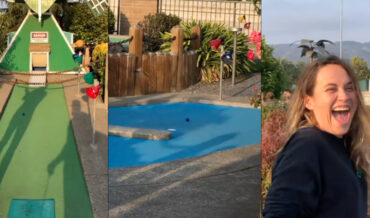 The Luckiest Miniature Golf Windmill Shot Of All Time