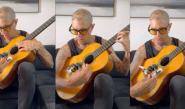 Smart: Strumming A Guitar With A Fishing Reel
