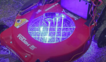 Attempting To Build A Laser-Powered Lawn Mower