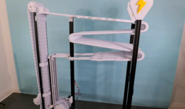 Charging A Phone With The Power Of Falling Marbles