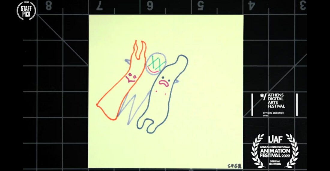 10,946 Post-It Note Animation