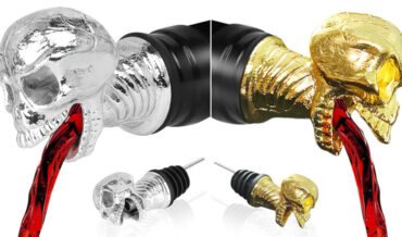 Finally, A Decent Skull Puking Blood Wine Bottle Aerator