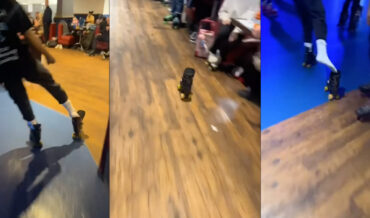 One Of The Greatest Roller Skating Tricks Of All Time