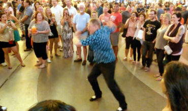 Grandpa Joins Break Dance Battle In Vegas