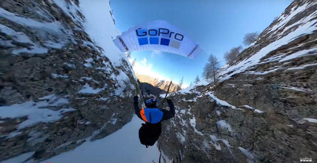 Glider + Skis Speedriding Insanity