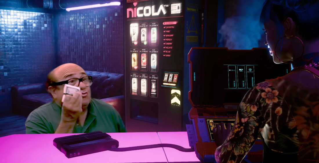 Always Sunny’s Frank Reynolds In Cyberpunk 2077