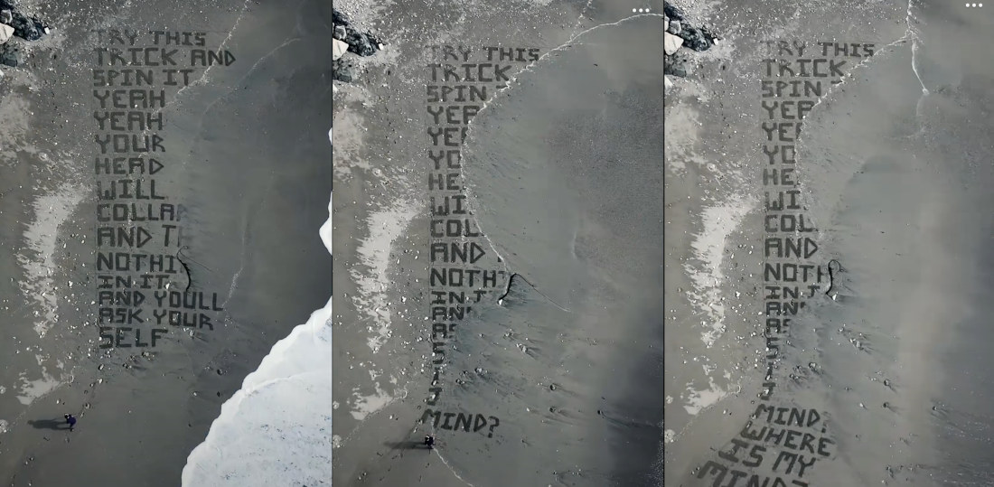 Raking Song Lyrics Into The Sand As The Tide Comes In