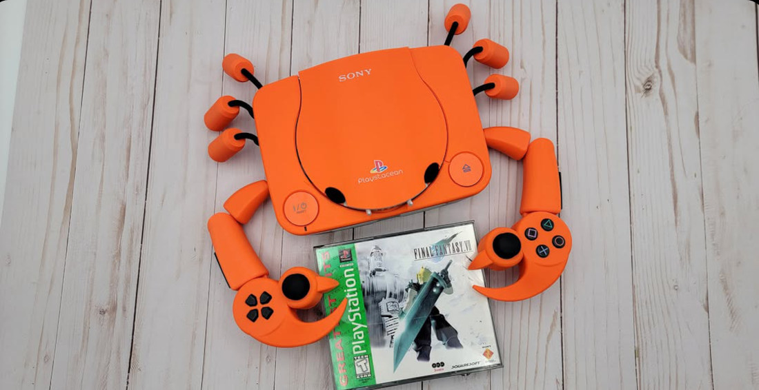 The Sony Playstacean: A Playstation That’s A Crab