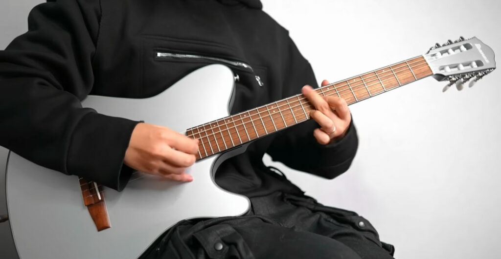 Für Elise On Guitar With Uptempo Drum And Bass