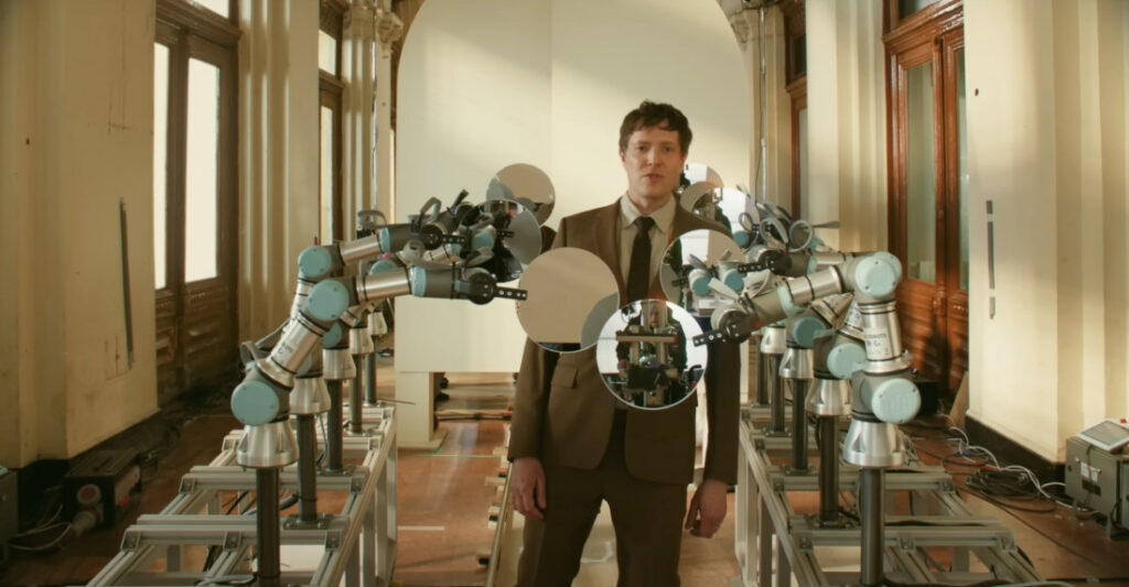 OK Go's Latest One-Shot Music Video Is All Robotic Arms And Mirrors