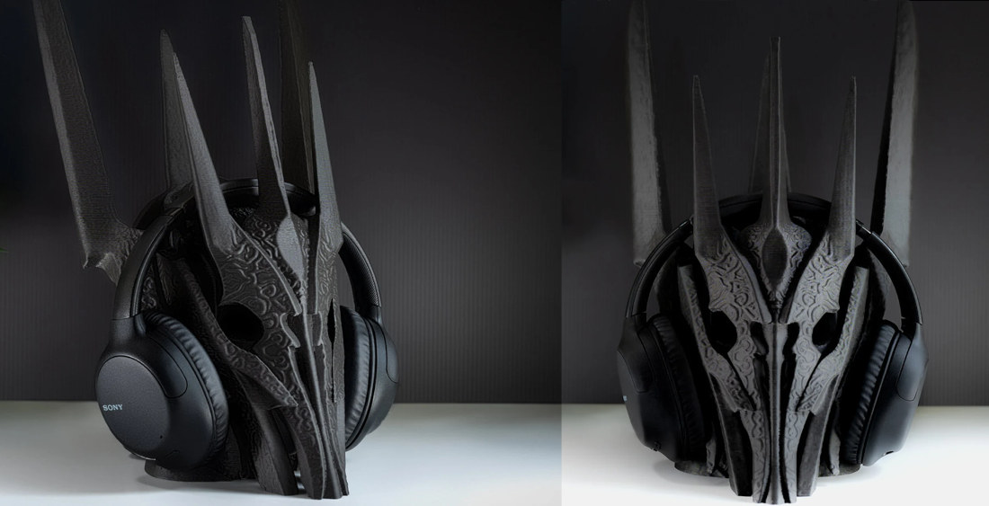 Sauron Helmet Headphone Stand