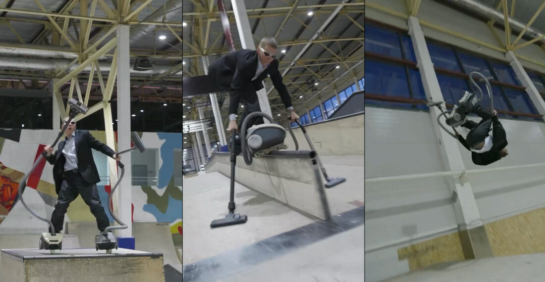 Vacuum Cleaner Rollerblades