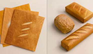 Fresh Baked Bread Wrapping Paper