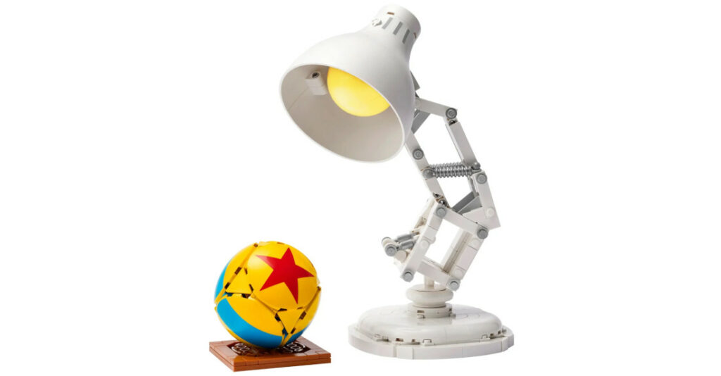 The Official Pixar Luxo Jr. LEGO Set