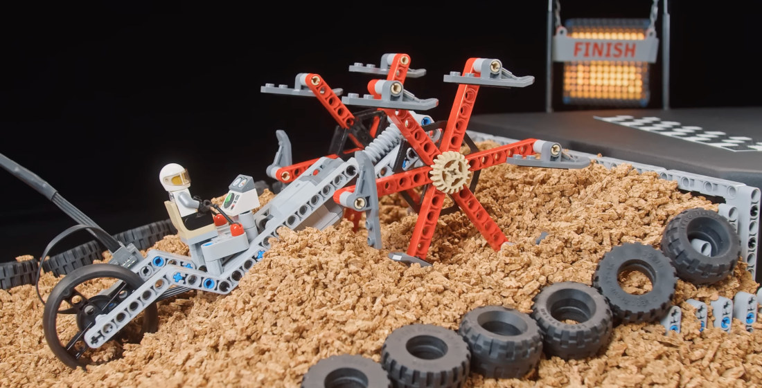 7 Different LEGO Vehicles Compete In 4 Extreme Obstacle Challenges