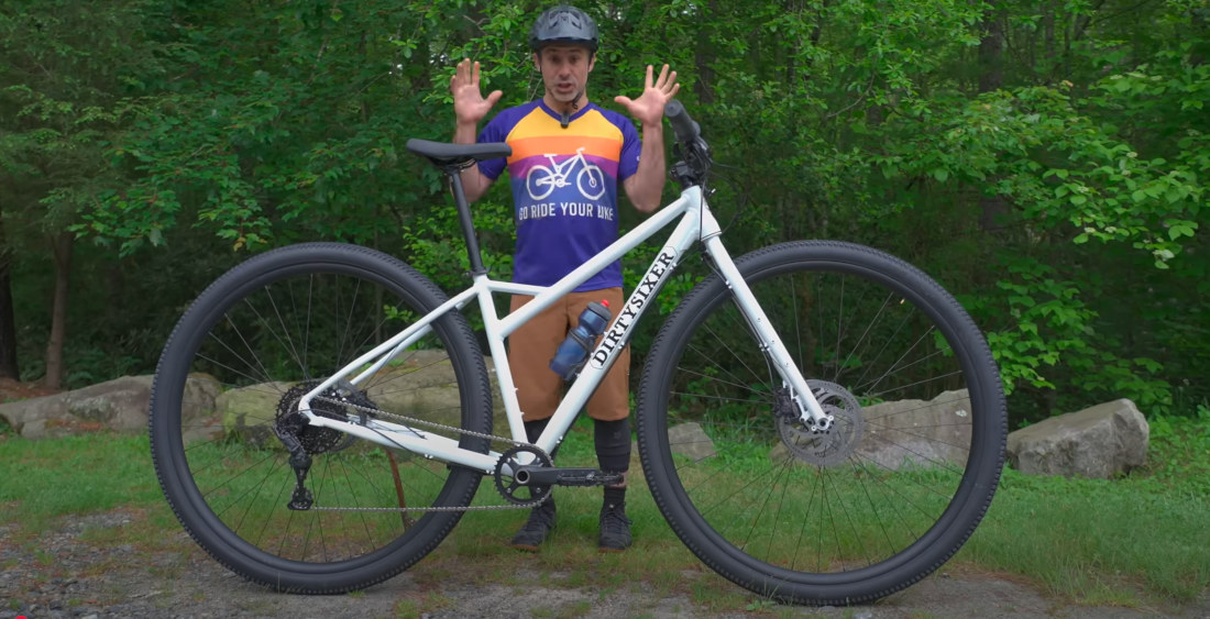 Riding The World’s Largest Mountain Bike With 36″ Wheels