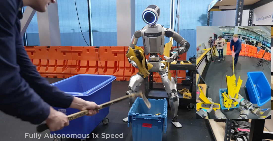 Boston Dynamics Humanoid Robot Being Badgered By Human Coworker Gets Realistic Voice-Over