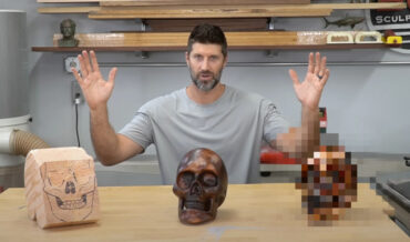 Carving A Wooden Skull In 5 Minutes, 5 Hours, And 5 Days