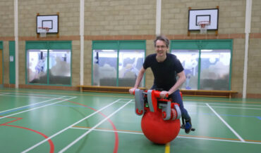 Riding An Omnidirectional Motorball