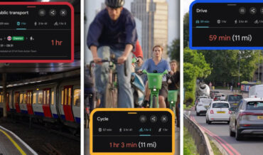 3 Men Race Across London By Bike, Car, And Metro