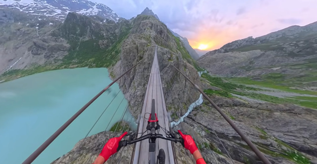 The Most Insane POV Mountain Bike Rides
