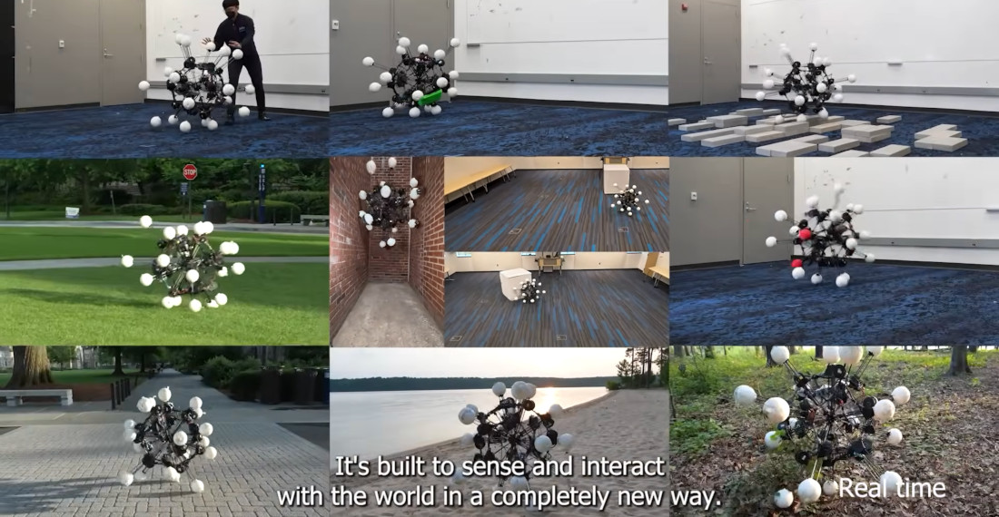 Omnidirectional Robot Is A Ball Of Balls