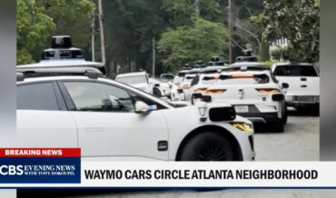 Over 40 Waymo Self-Driving Cars Invade Neighborhood