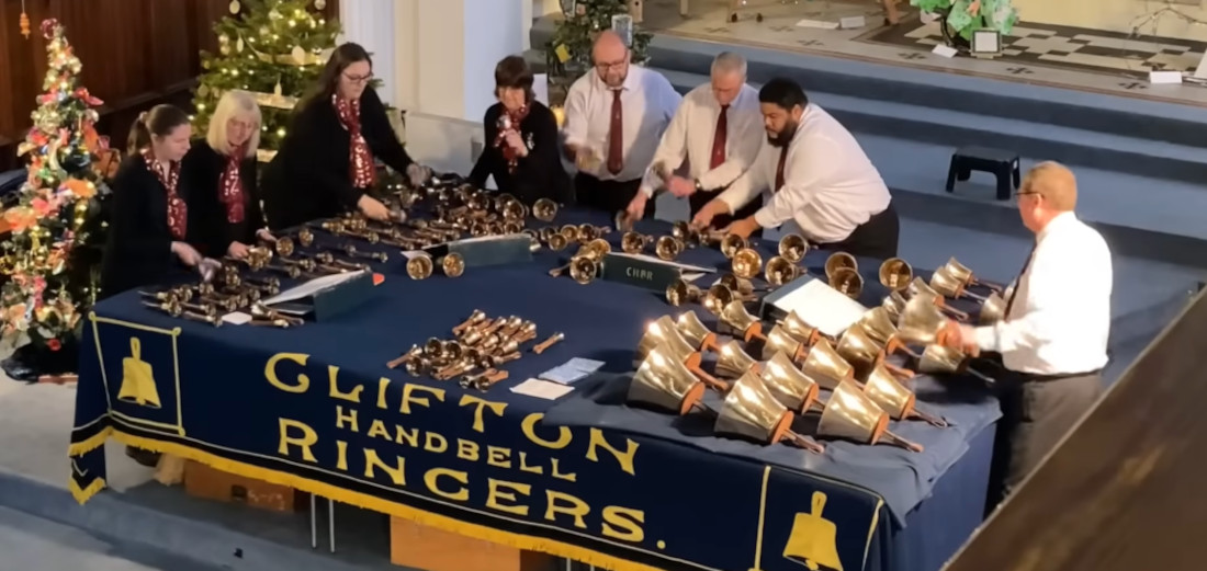 Dueling Banjos Performed On Hand Bells