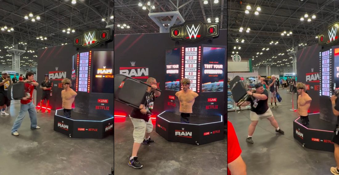 Smack A Dummy With A Folding Chair Wrestling Simulator