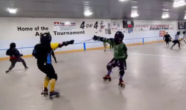 Count Me In: Roller Skate Sword Fighting